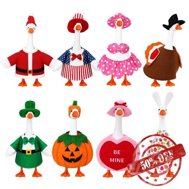 7 Inch Desk Goose Outfits