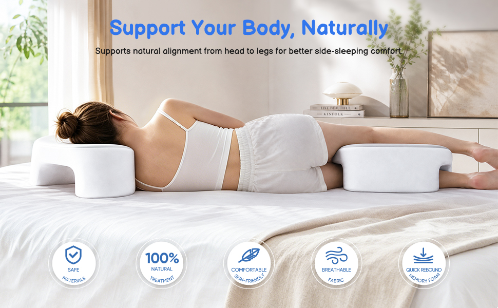 shoulder pillow for side sleepers