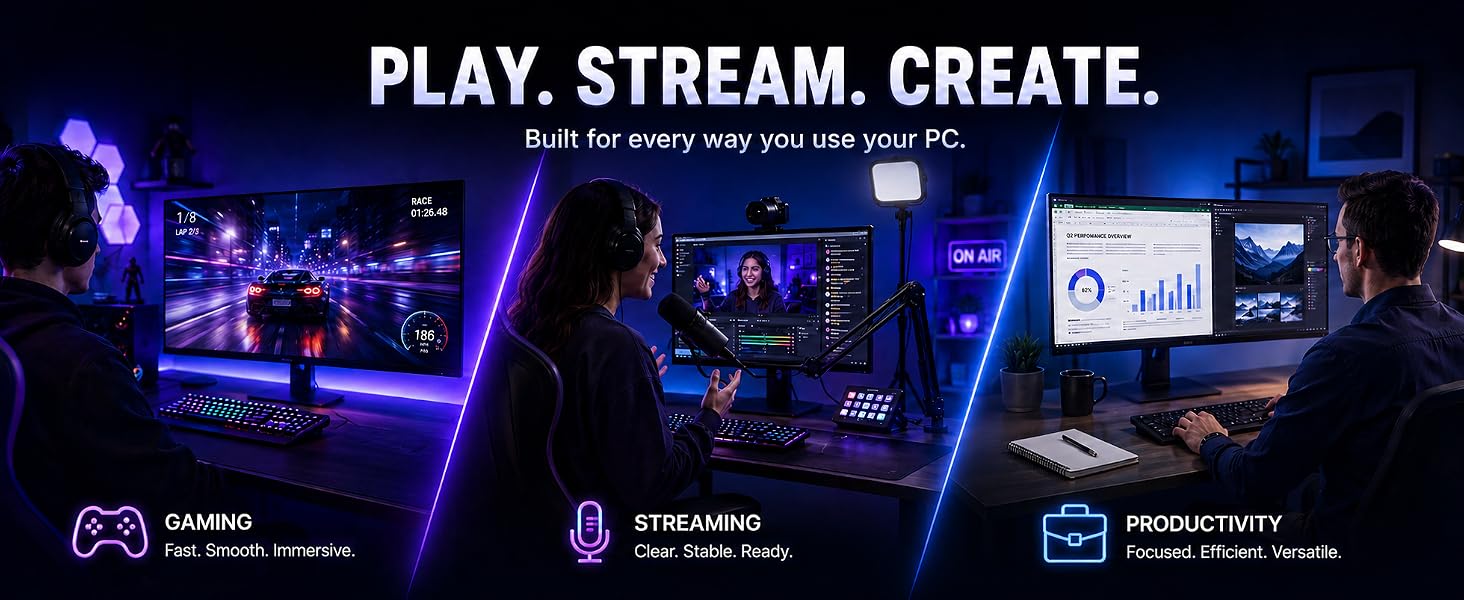 Evounic Gaming PC Productivity