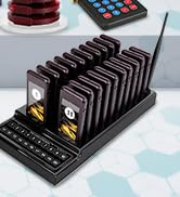 Retekess TD162 Restaurant Pager, Buzzers for Restaurants, Small Size, Independent Slot More Stabl...