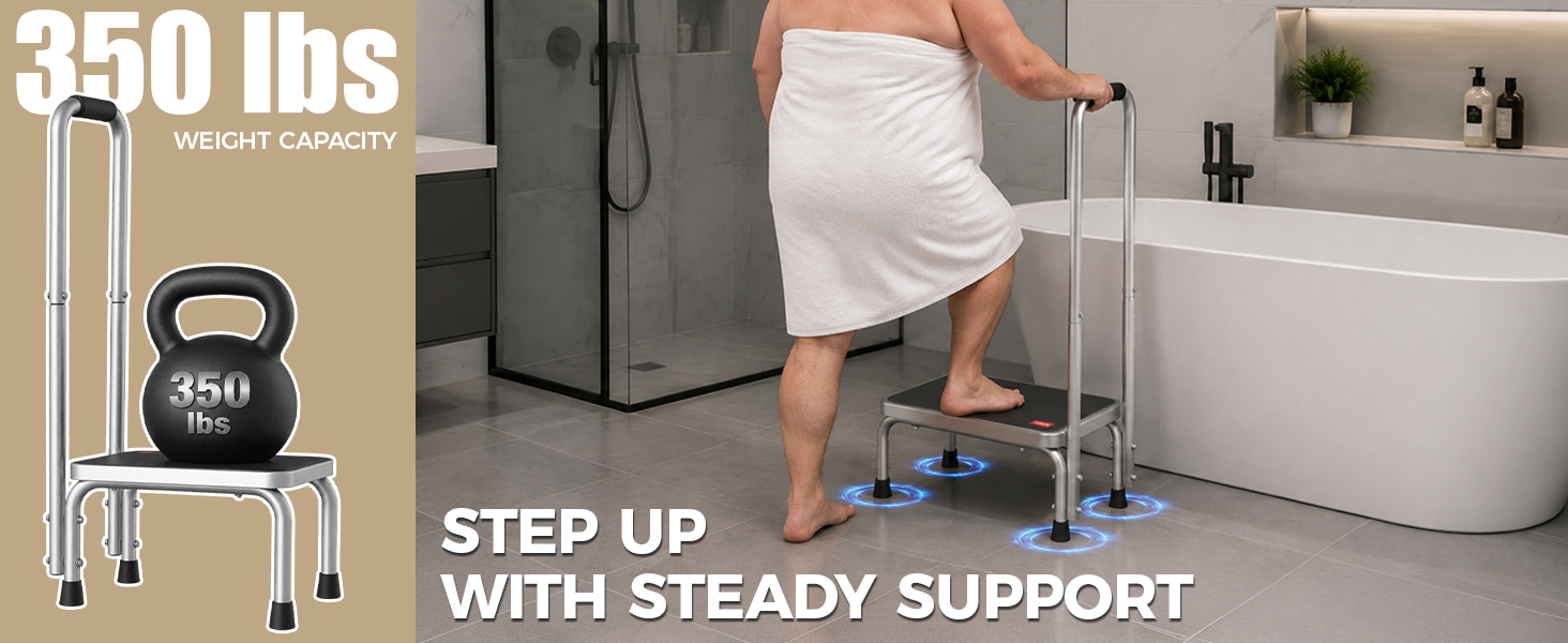 Step Stool with Handle
