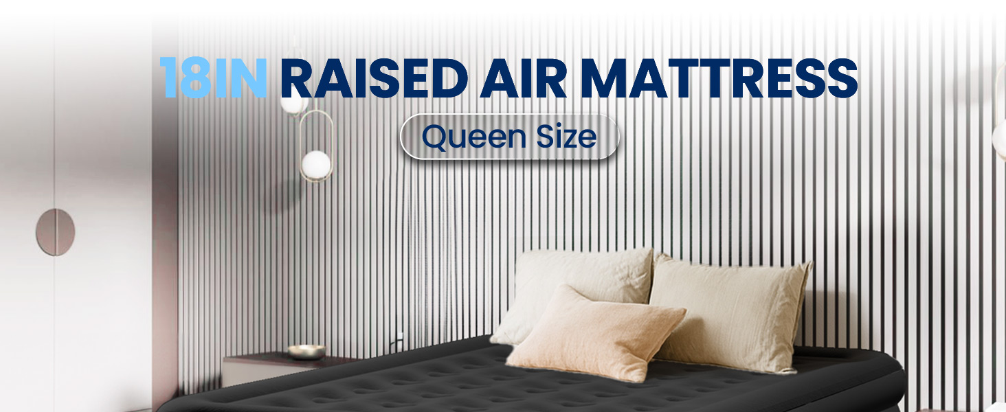 blow up mattress queen
