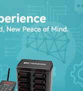 Retekess TD156 Pagers for Restaurants,Restaurant Waiting Buzzers,2624ft Long Range,Timeout Remind...