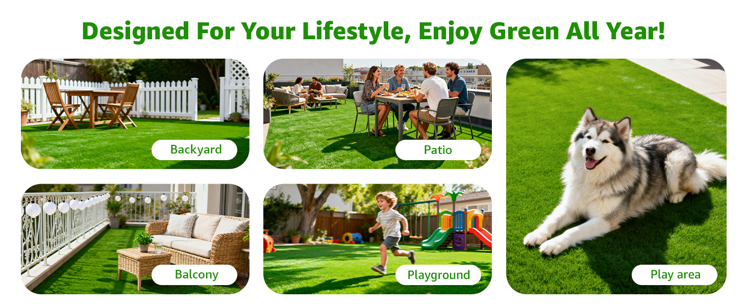 artificial turf grass outdoor