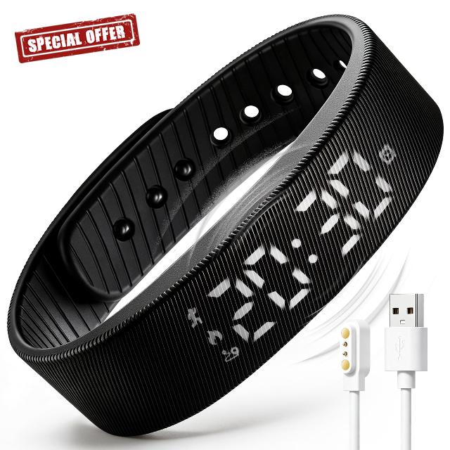Vibrating Alarm Clock Wristband for Heavy Sleepers