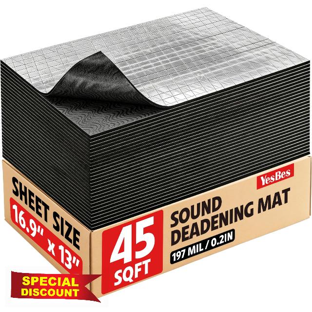 45 sqft Sound Deadening Mat