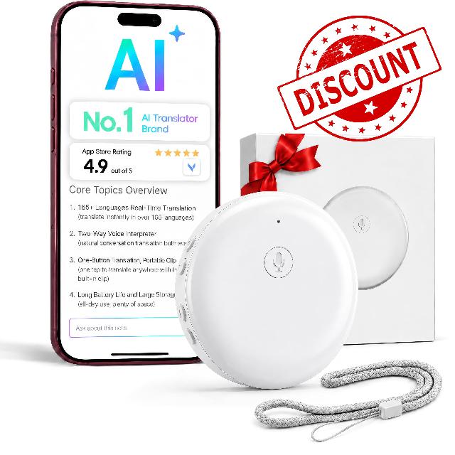 AI Language Translator Device