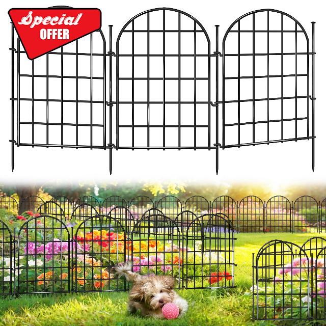 32.5 ft(L) x 22 in(H) Garden Fence