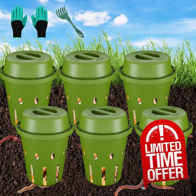 Mini In Ground Worm Composter