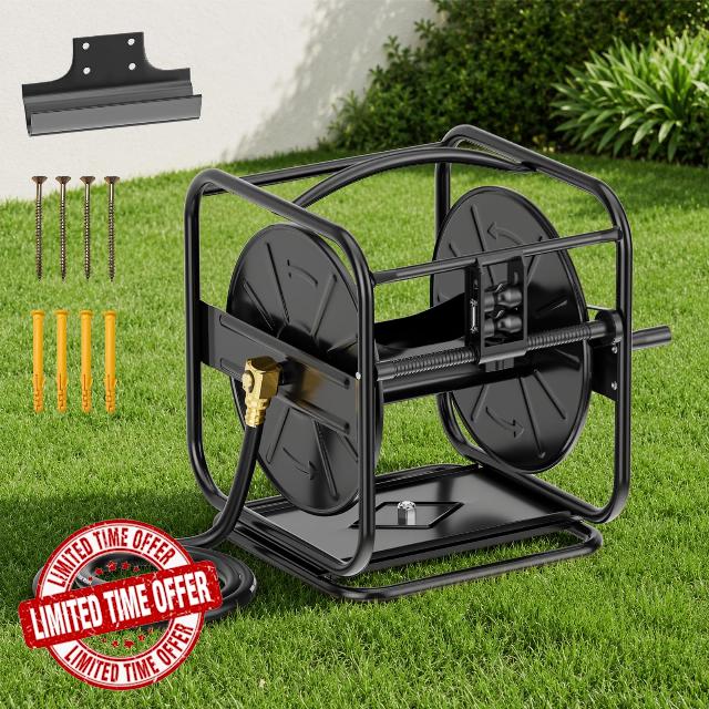 SPECILITE Garden Hose Reel holds 100-200 FT Hoses