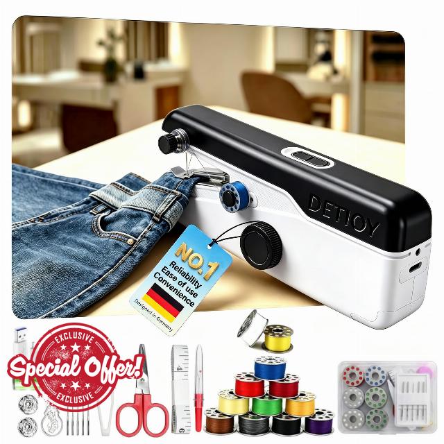 2026 Upgraded Handheld Sewing Machine 【Anti-Tangling・Tested 10000+】