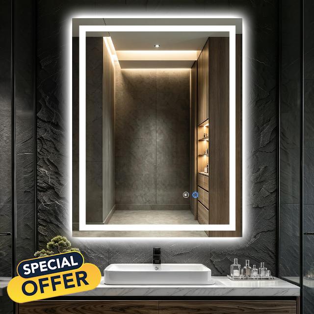28'' x 36'' LED Bathroom Mirror