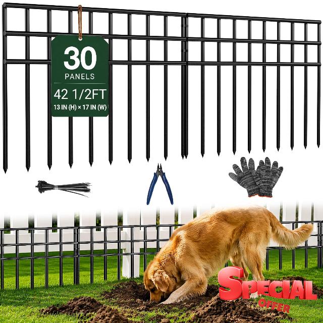 MIXC 30 Pack Animal Barrier Fence