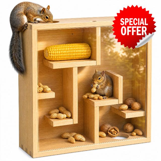 Large Maze Squirrel Feeder