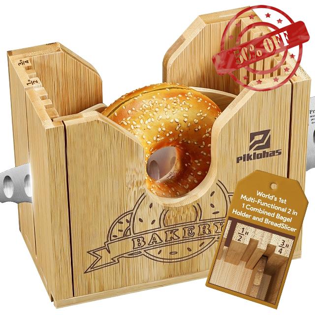 Piklohas 2026 Bagel Slicer