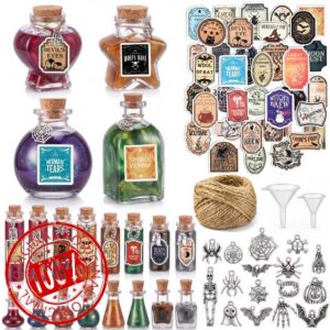 226 Pcs Halloween Potion Bottle Kit