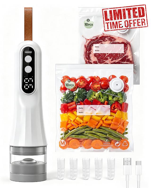 Handheld Vacuum Sealer for Food