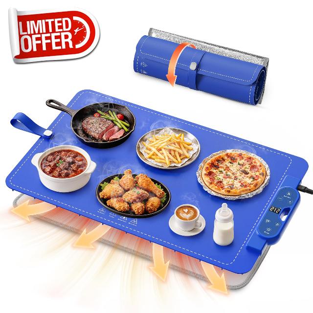 Warming Mat for Food， Extra Large 26"x15"