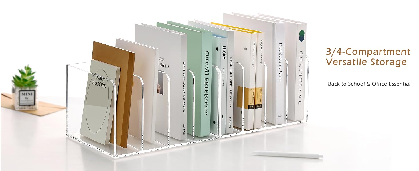 upright file organizer for desk
