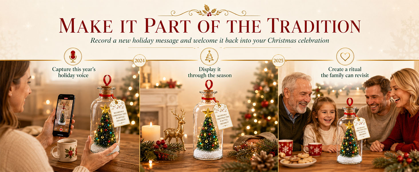 christmas message in a bottle