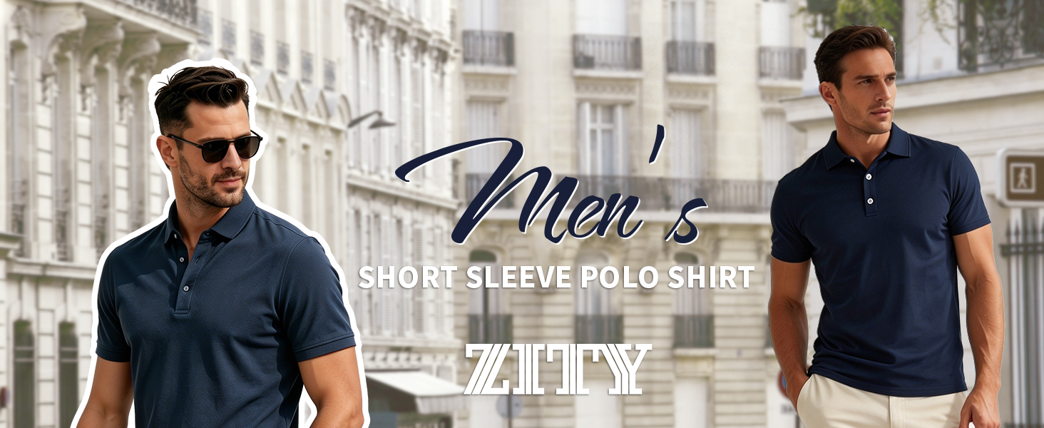 Men's Classic Polo Shirts