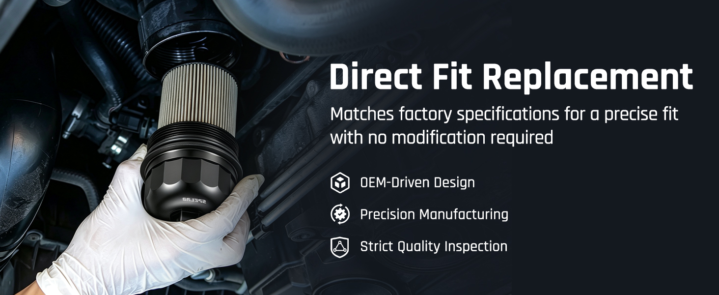 fuel filter housing