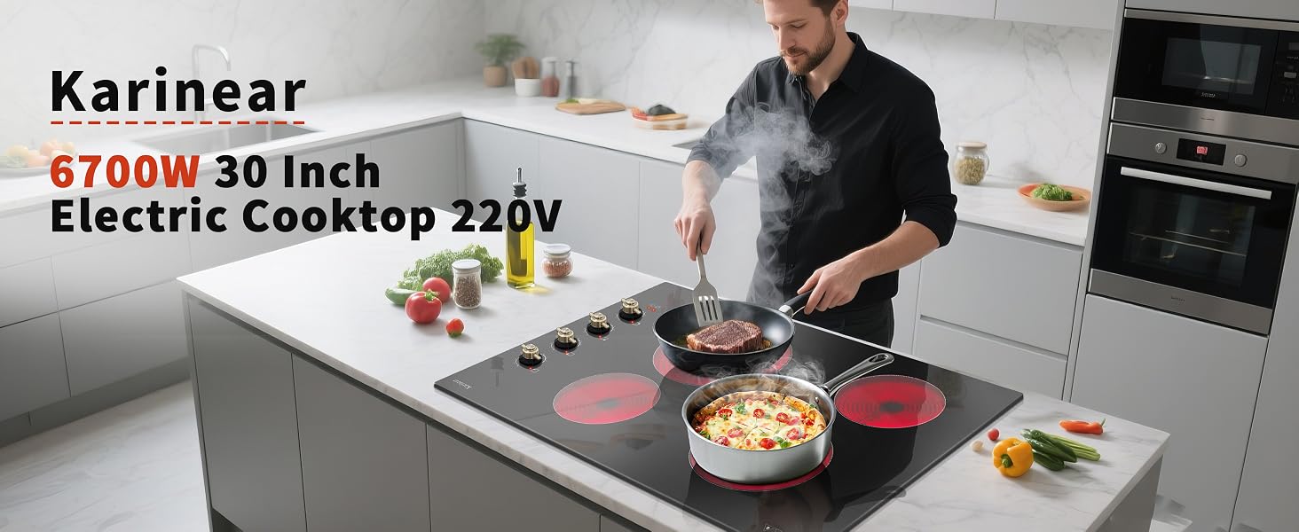 electric cooktop 30 inch