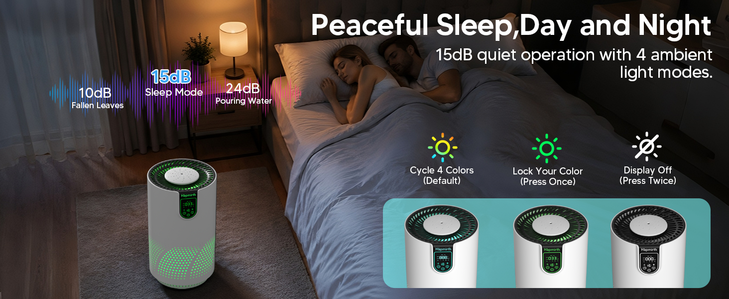 Air purifiers for bedroom