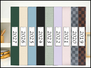 Spine Label Slots