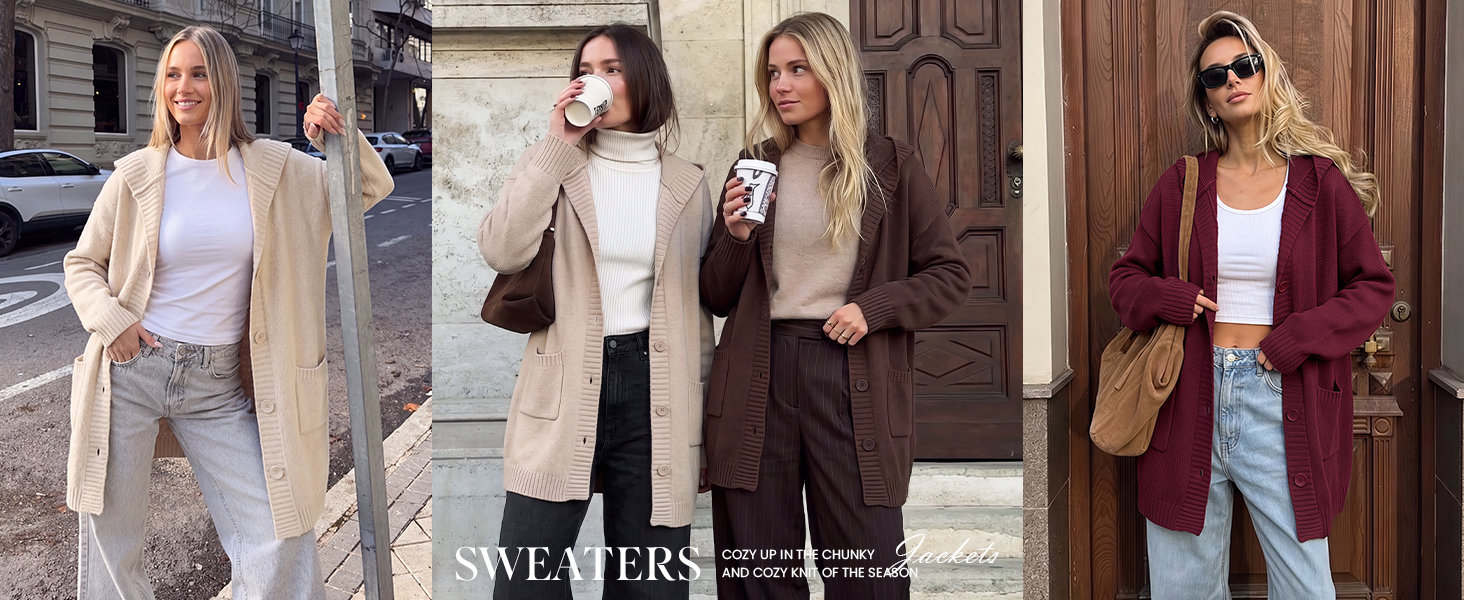 cardigan sweaters for women, fall cardigans for women, going out outfits for women
