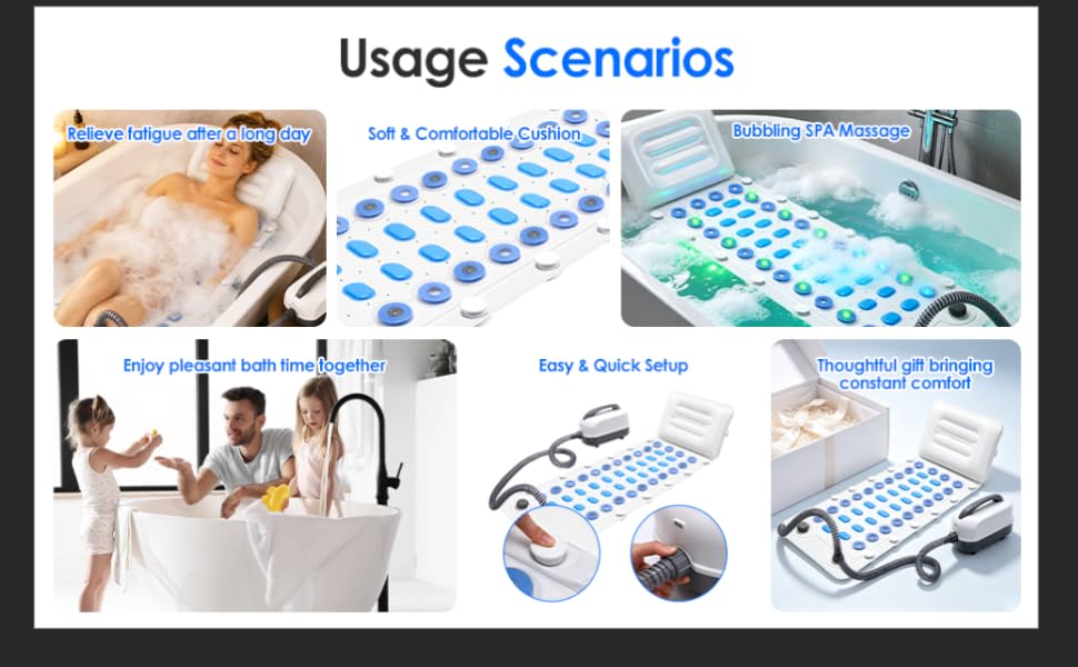 Bubble Bath Mat Product Details