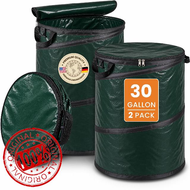Mabel's Gardening 30-Gallon Pop Up Garden Bag ZIPTOP
