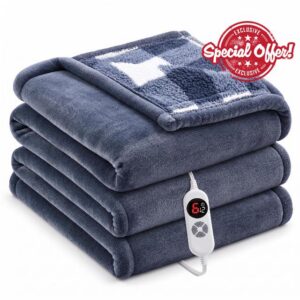 Heated Blanket Twin 62x84