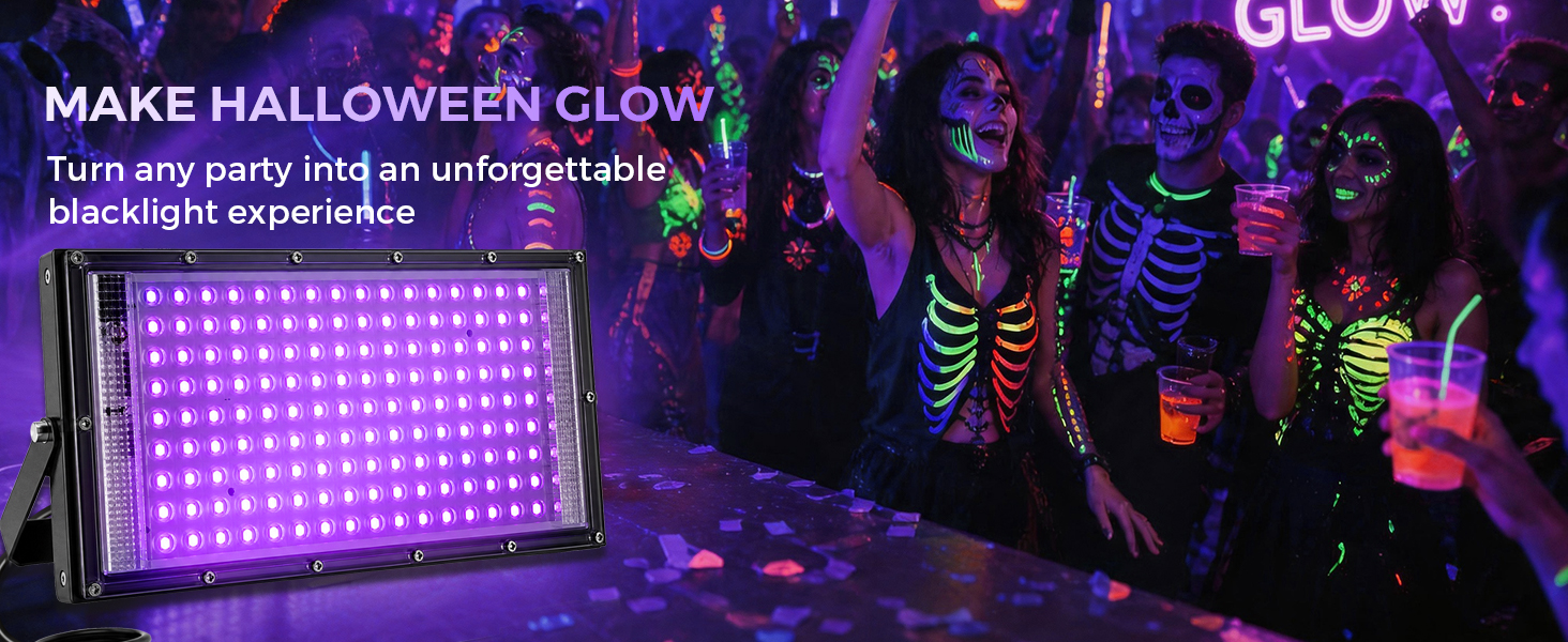 2pack black light Halloween