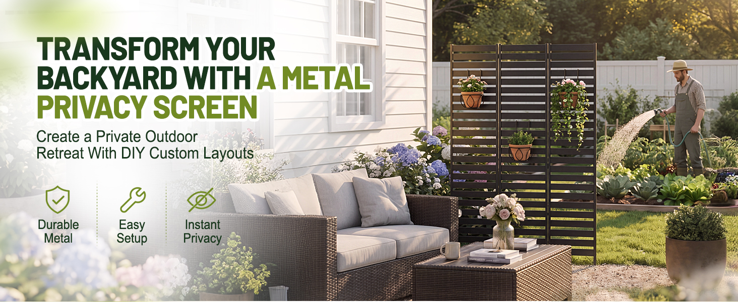 outdoor privacy screen