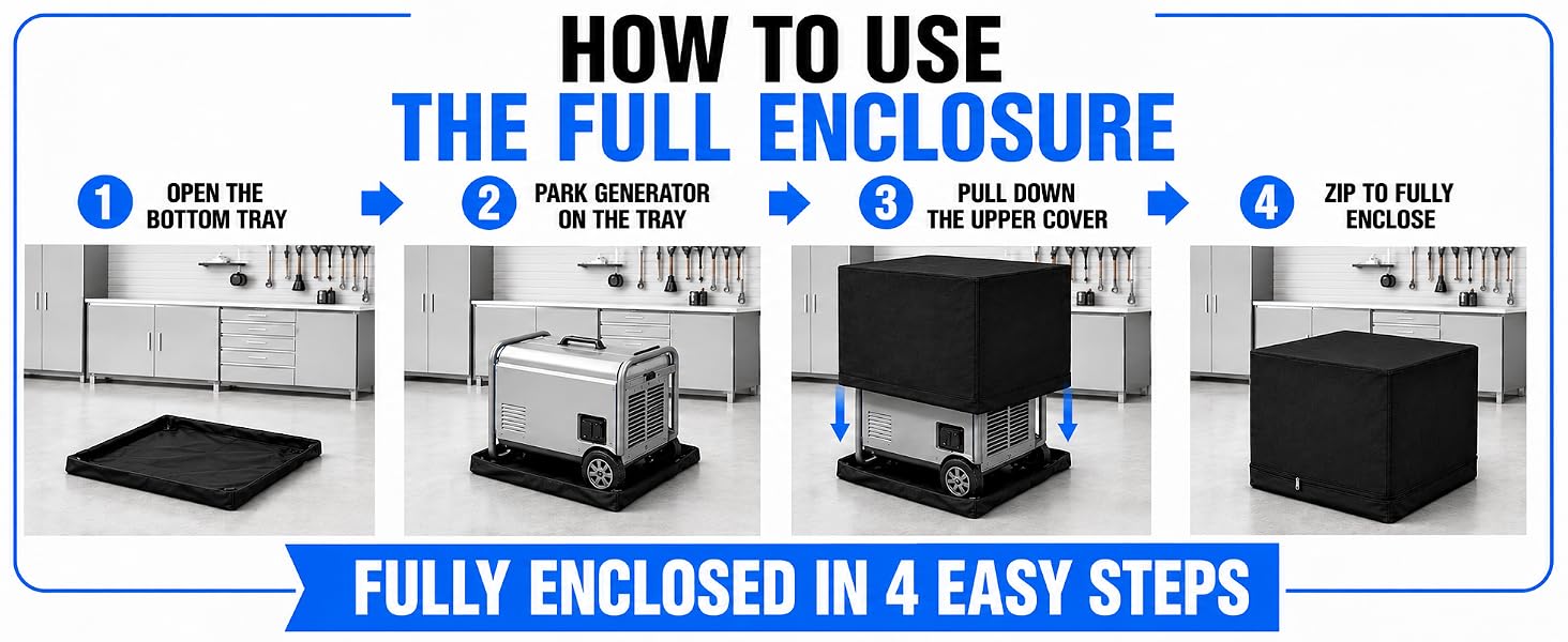 large generator cover