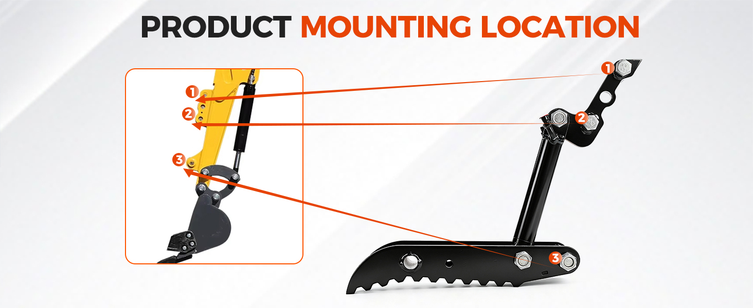 Mini Excavator Hydraulic Thumb