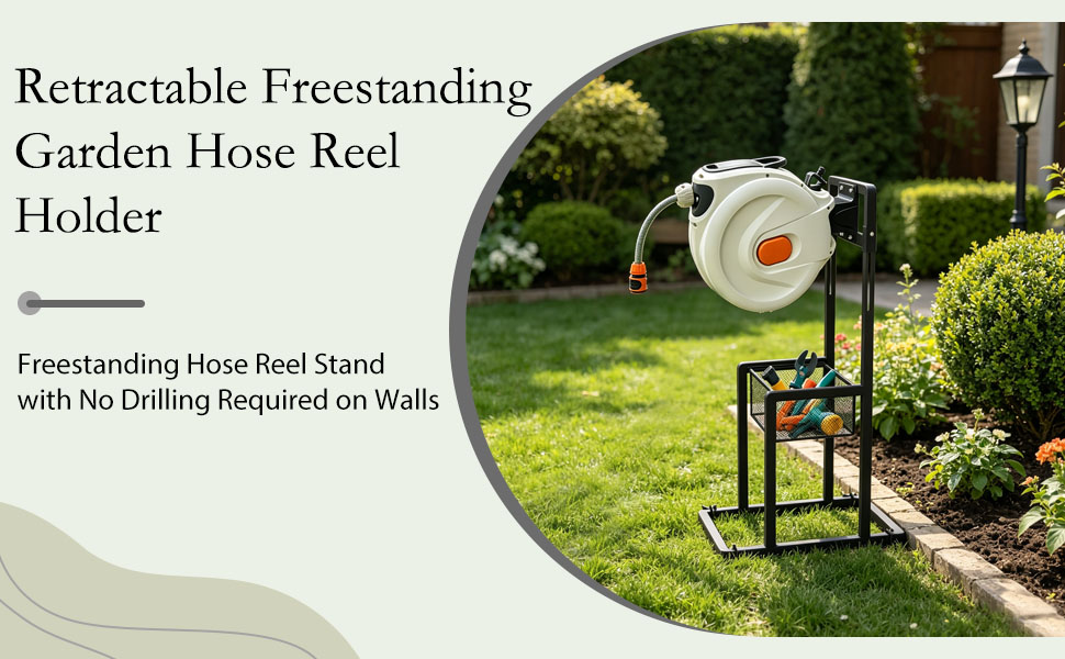 Retractable Hose Reel Stand