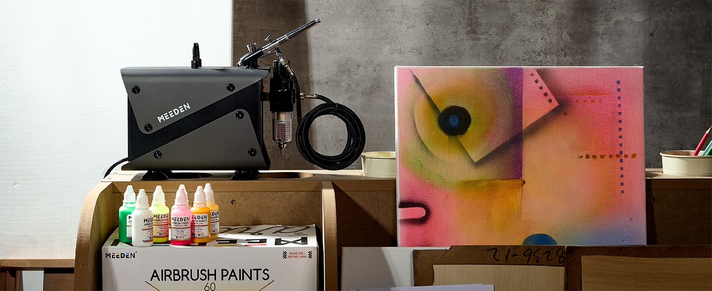 MEEDEN Airbrush Compressor for Painting