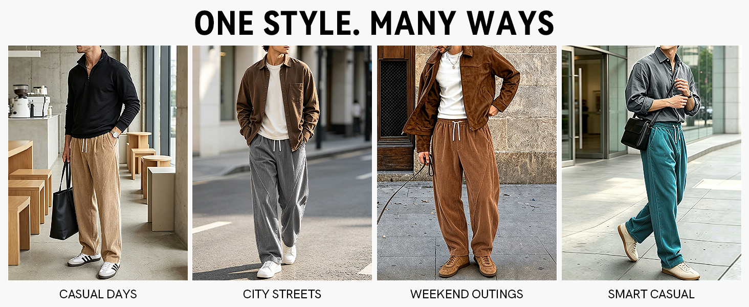 Mens Corduroy Pants