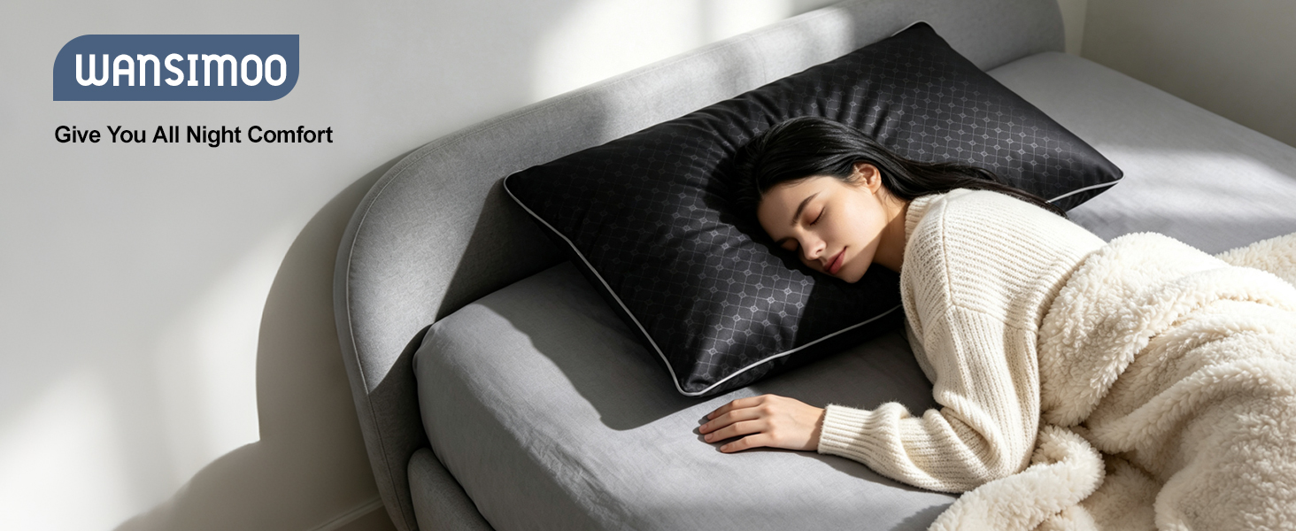 wansimoo bed pillows