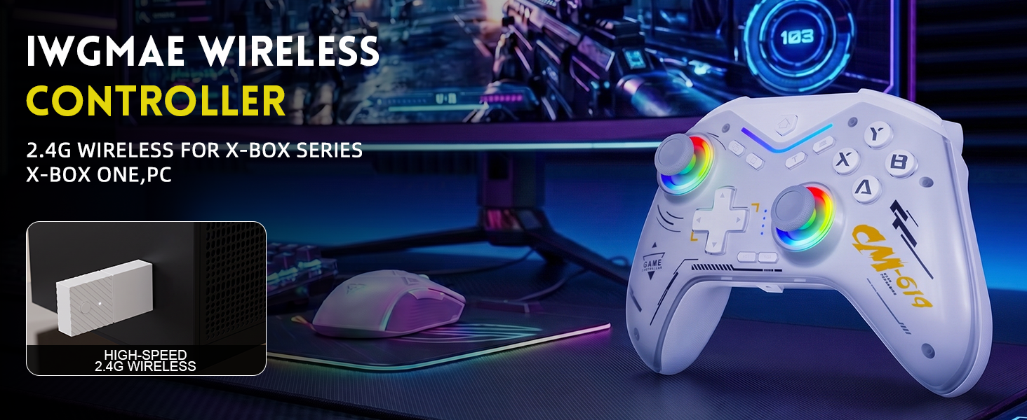 2.4g wireless controllers for X-BOX