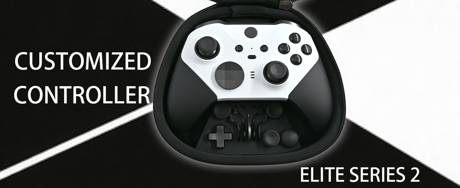 LuLuGou Customized Elite Series 2 Controller-Panda Black