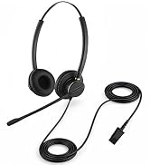 headset mic wired microphone noise cancelling phone office work call center home canceling
