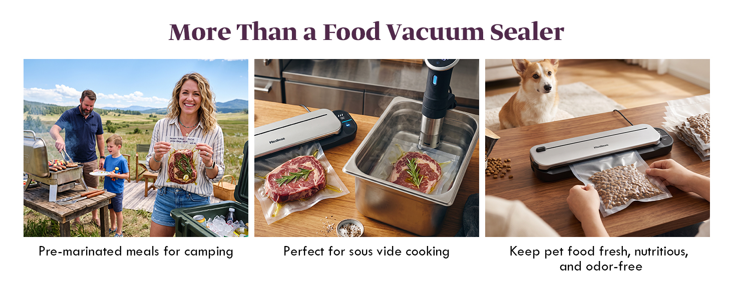 Vacuum Sealer Machine Compact One-Touch, Dry/Moist Food;Food saver,food vacuum sealing;Food Sealer