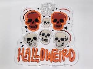 halloween neon sign
