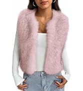 BTFBM Faux Fur Vest Women Fall Fashion 2026 Sleeveless Fuzzy Jacket Fluffy Coats Winter Clothing ...