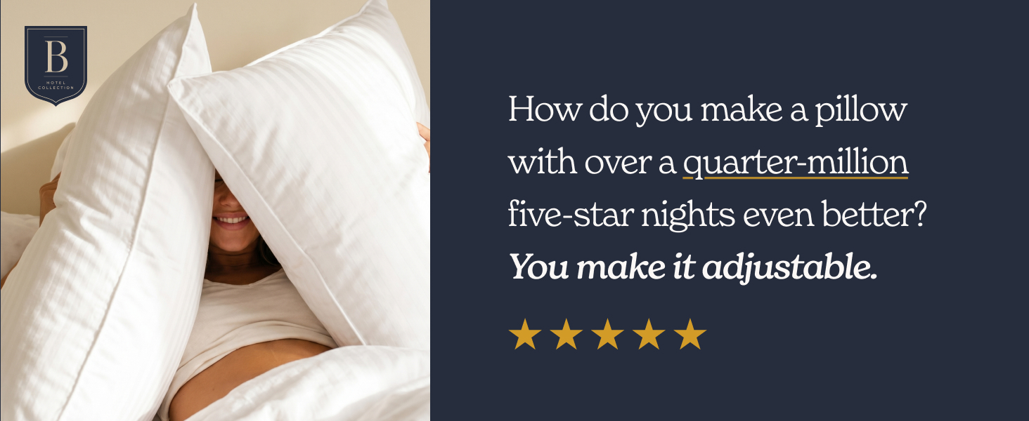 Adjustable Down Alternative Pillow