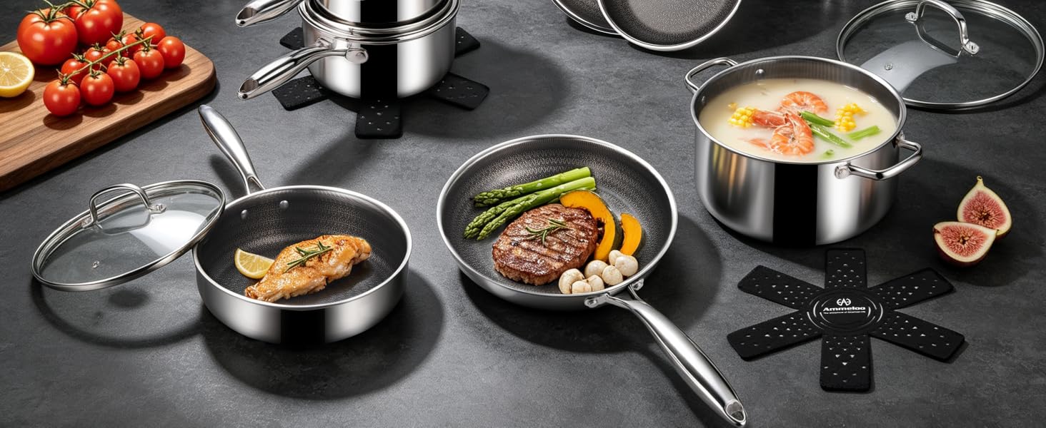 Non Toxic Kitchen Cookware Sets