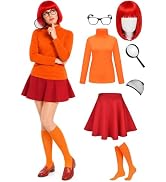 Men Halloween Costumes Adult, Orange Tracksuit for Cosplay Theme Party | Man Woman Halloween Adul...